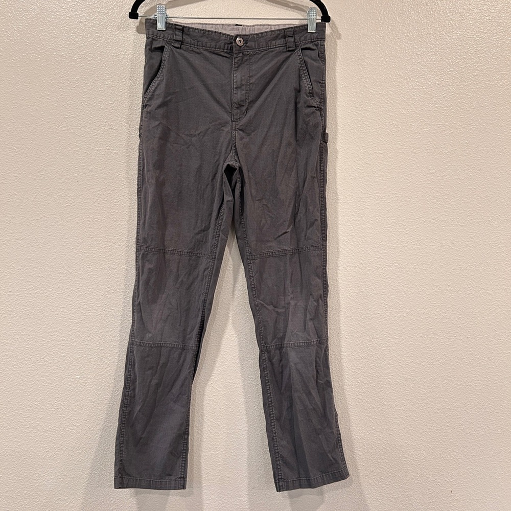 The North Face Boys XL 18/20 Dark Grey Ripstop Straight Leg Hiking Pants Utility